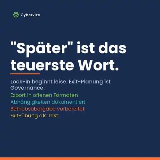Vendor Lock-in im Mittelstand: Warum „Später" das teuerste Wort im IT-Betrieb ist